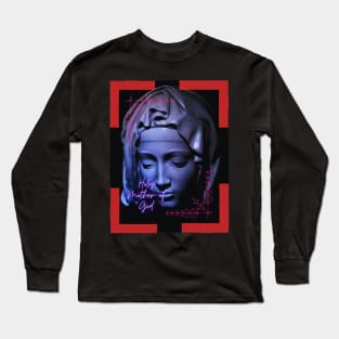 The Holy Mother Of God Mary Long Sleeve T-Shirt